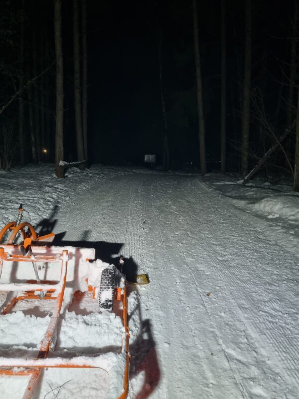 Трасса лыжероллерная Дмитров ЦЗВС, состояние на 14 марта 2026 по отзыву, фото 2. 